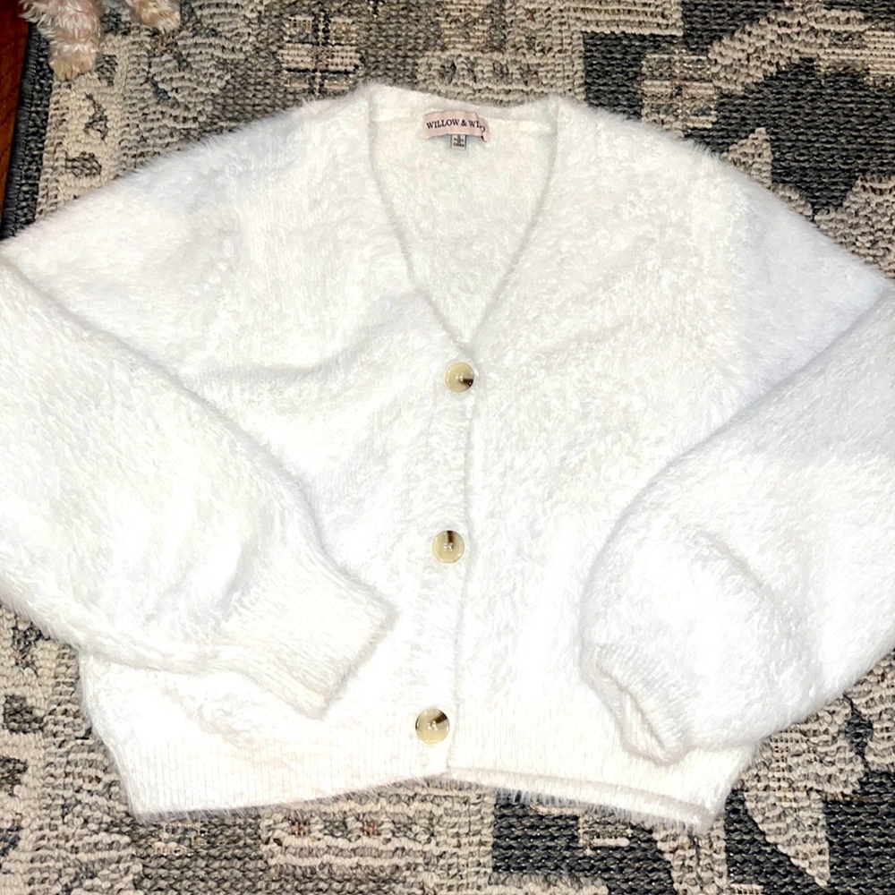 Women’s Size S fuzzy sweater